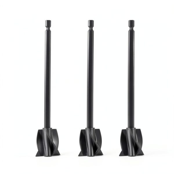 Epoxy Resin Mixer Paddles 3 Pcs ProMix Drill Attachment Durable Mixing-1