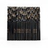 VCT Left Hand Twist Drill Bits 1/8 Black & Gold 2-1/2 Long 20-Pack-0