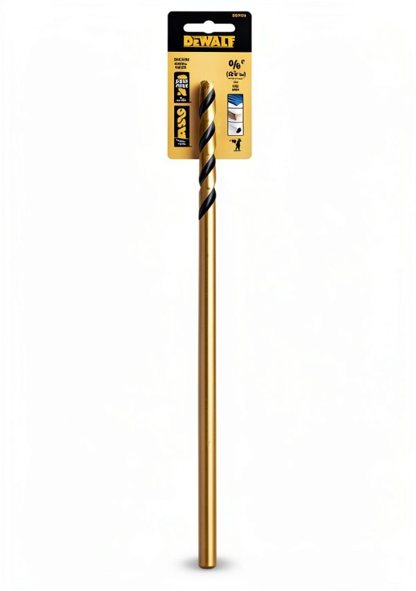 DEWALT 3/8-Inch x 12-Inch Black Oxide Twist Drill Bit DW1610-5